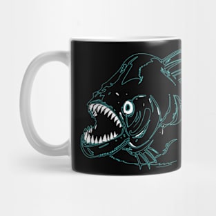 Piranha graphic Mug